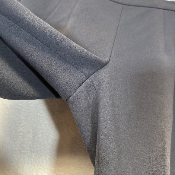 J. Crew Navy Blue Mid‎ Rise Ankle Dress Pants Size 0 - Picture 7 of 13